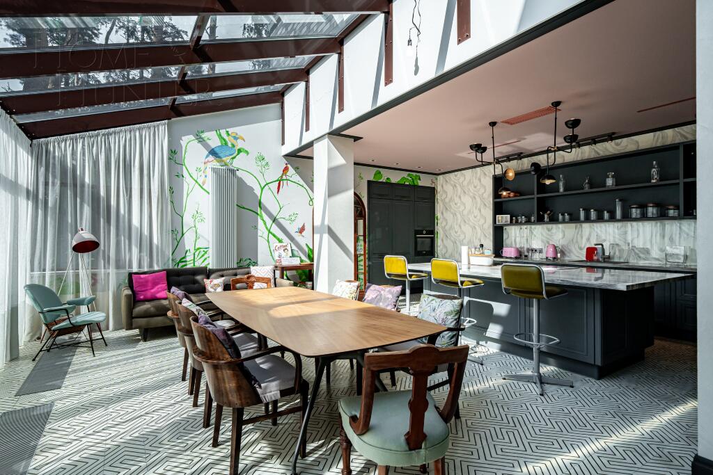 2-этажный коттедж 420 м² с отделкой