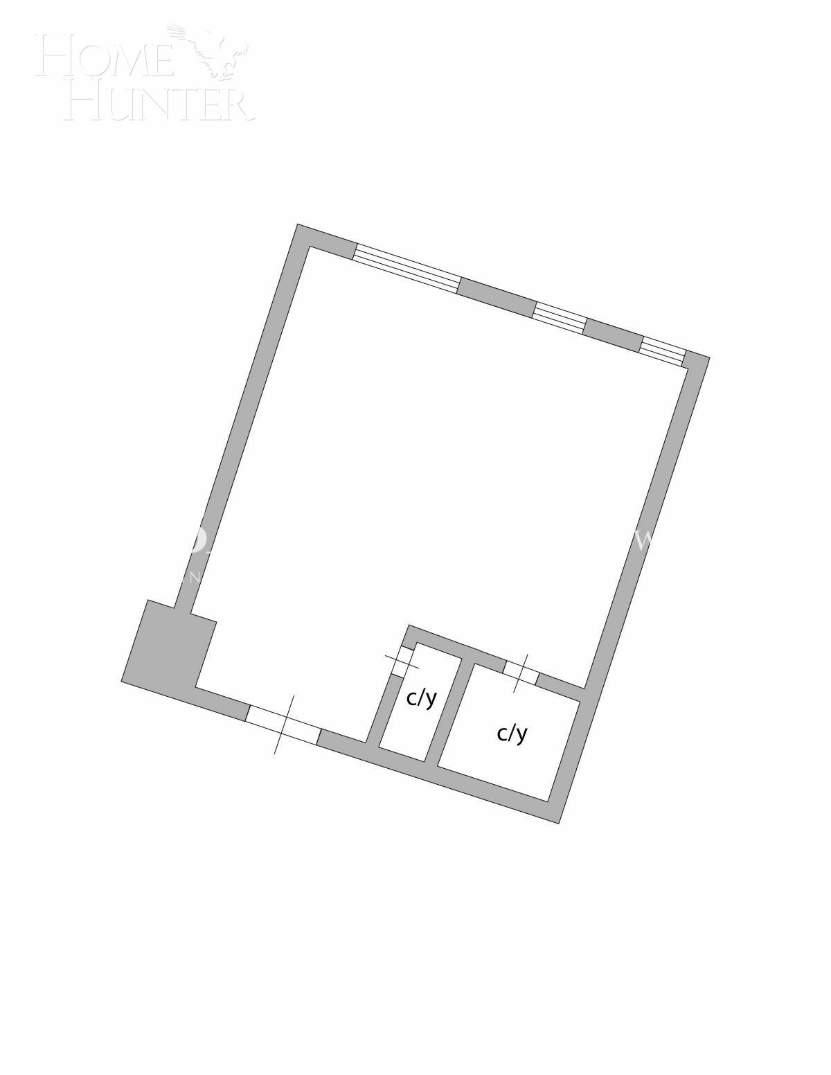 2-КОМН. АПАРТАМЕНТЫ БЕЗ ОТДЕЛКИ 66 М² НА 4 ЭТАЖЕ