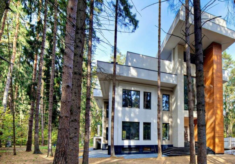 3-этажный коттедж 1 300 м² с отделкой
