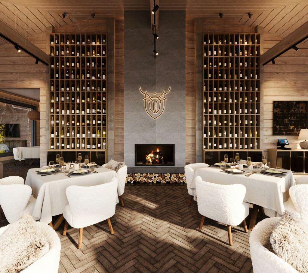 2-этажный коттедж 550 м² с отделкой