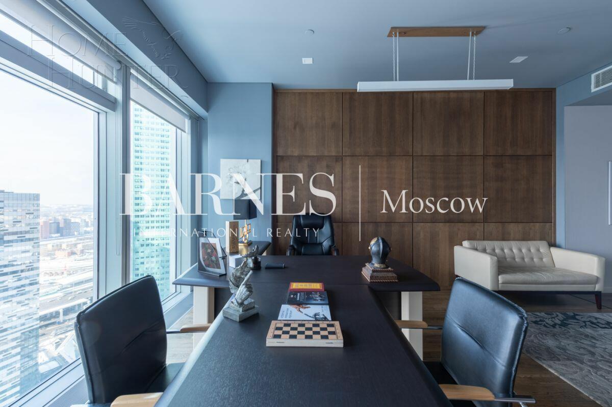 3-КОМН. АПАРТАМЕНТЫ С ОТДЕЛКОЙ 185 М² НА 33 ЭТАЖЕ