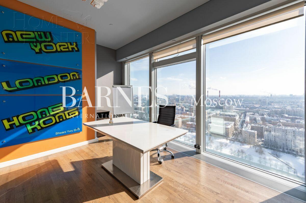 3-КОМН. АПАРТАМЕНТЫ С ОТДЕЛКОЙ 185 М² НА 33 ЭТАЖЕ