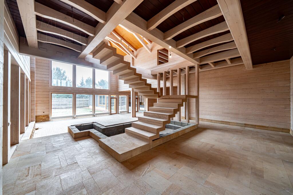 2-этажный коттедж 1 250 м² без отделки