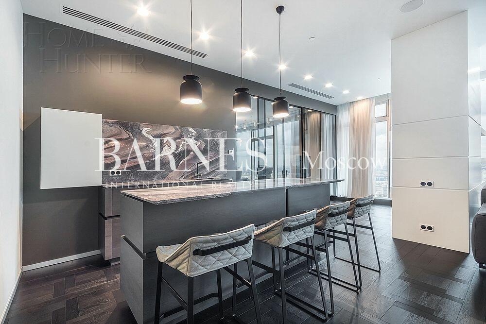 4-КОМН. АПАРТАМЕНТЫ С ОТДЕЛКОЙ 175.2 М² НА 40 ЭТАЖЕ