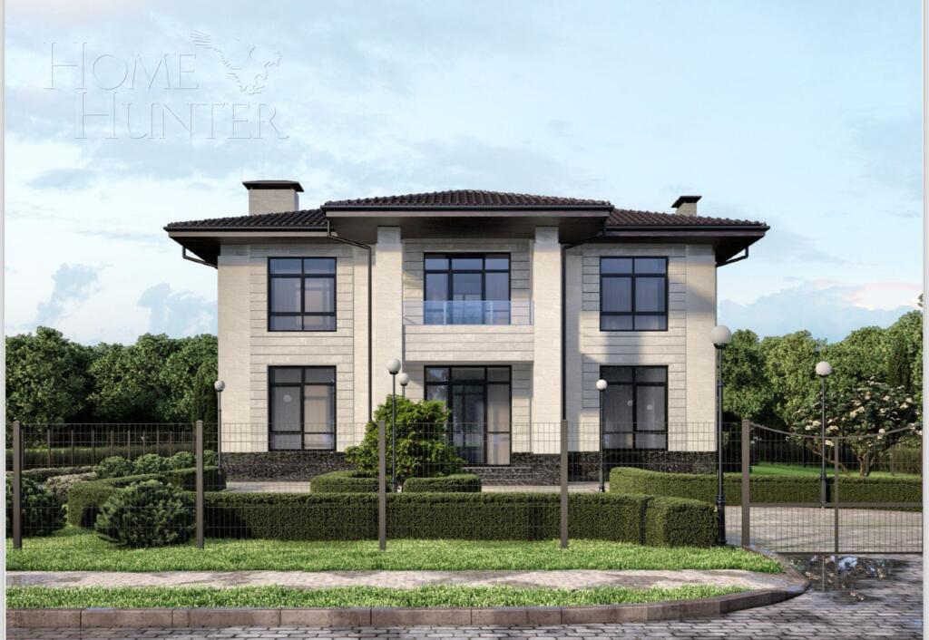 2-этажный коттедж 276.42 м² без отделки