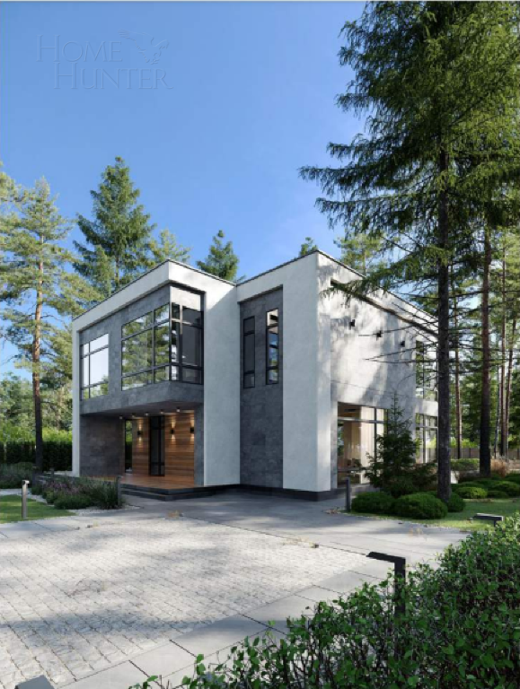 2-этажный коттедж 520 м² без отделки
