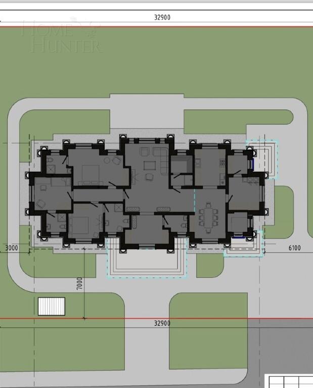 1-этажный коттедж 200 м² с отделкой