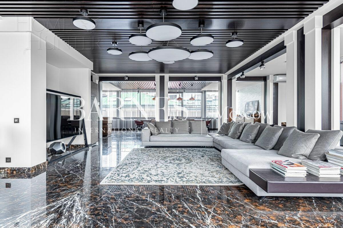 2-УРОВНЕВЫЙ ПЕНТХАУС С ОТДЕЛКОЙ 490 М² НА 7 ЭТАЖЕ