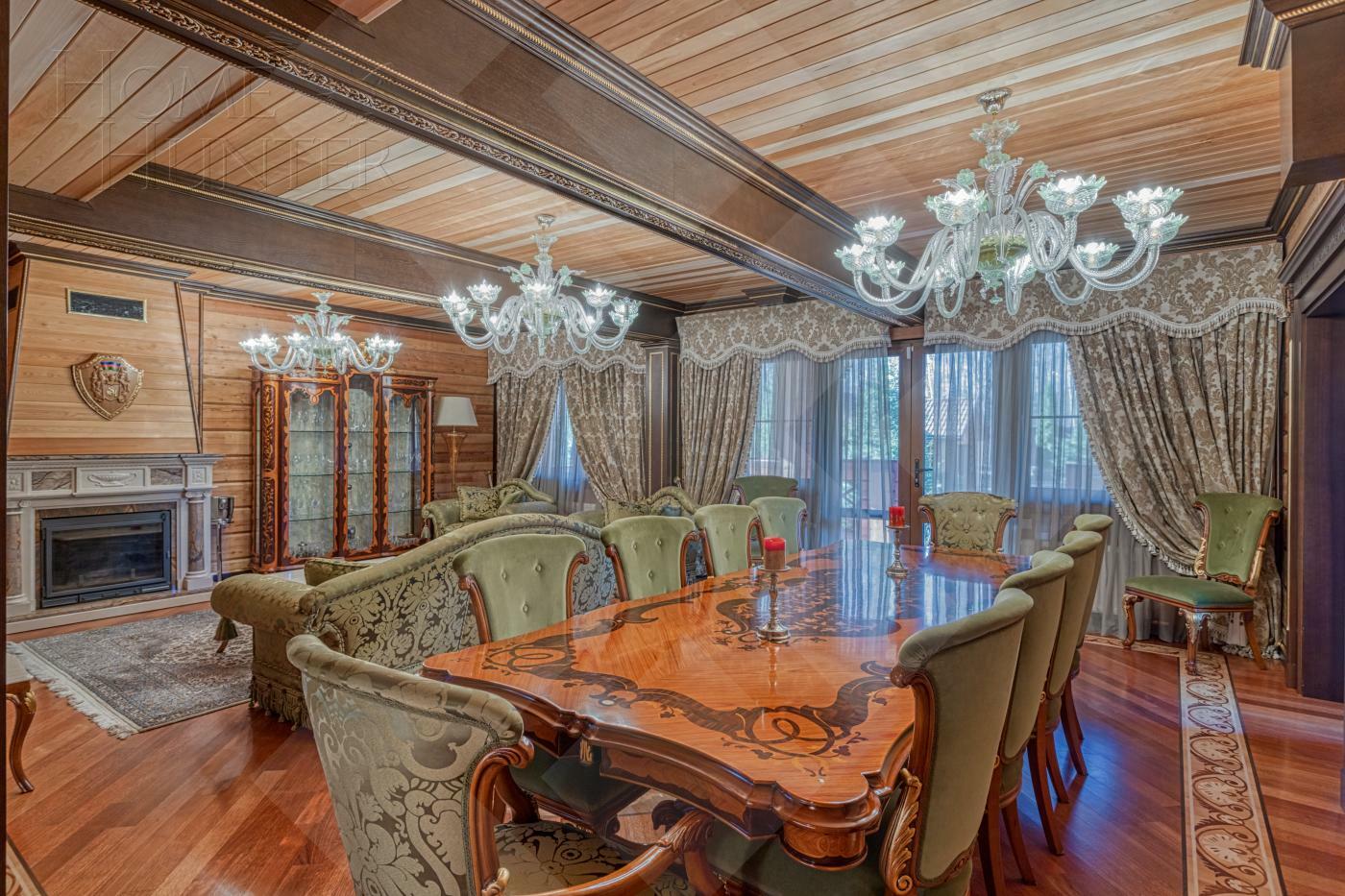 2-этажный коттедж 828 м² с отделкой