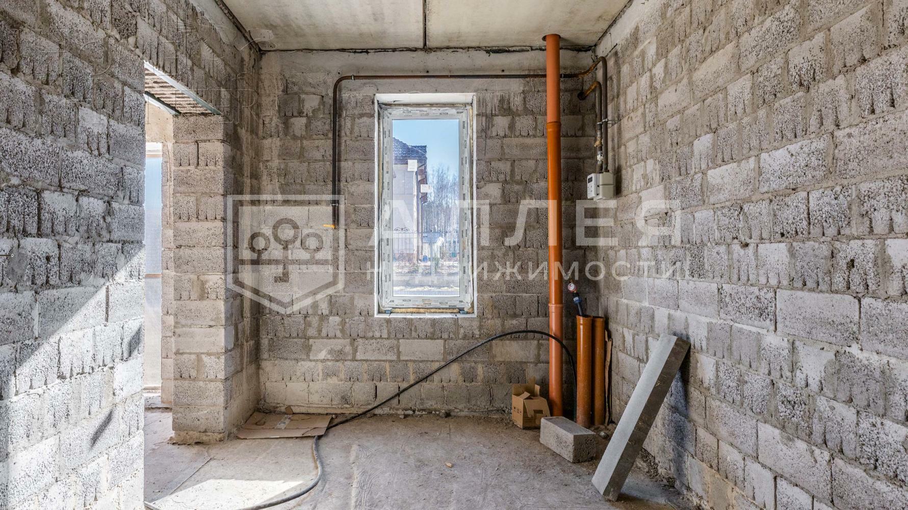 2-этажный коттедж 250 м² без отделки