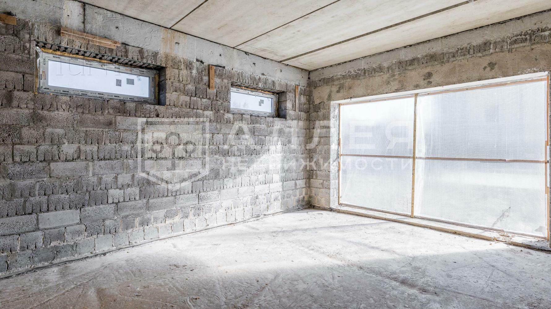 2-этажный коттедж 250 м² без отделки