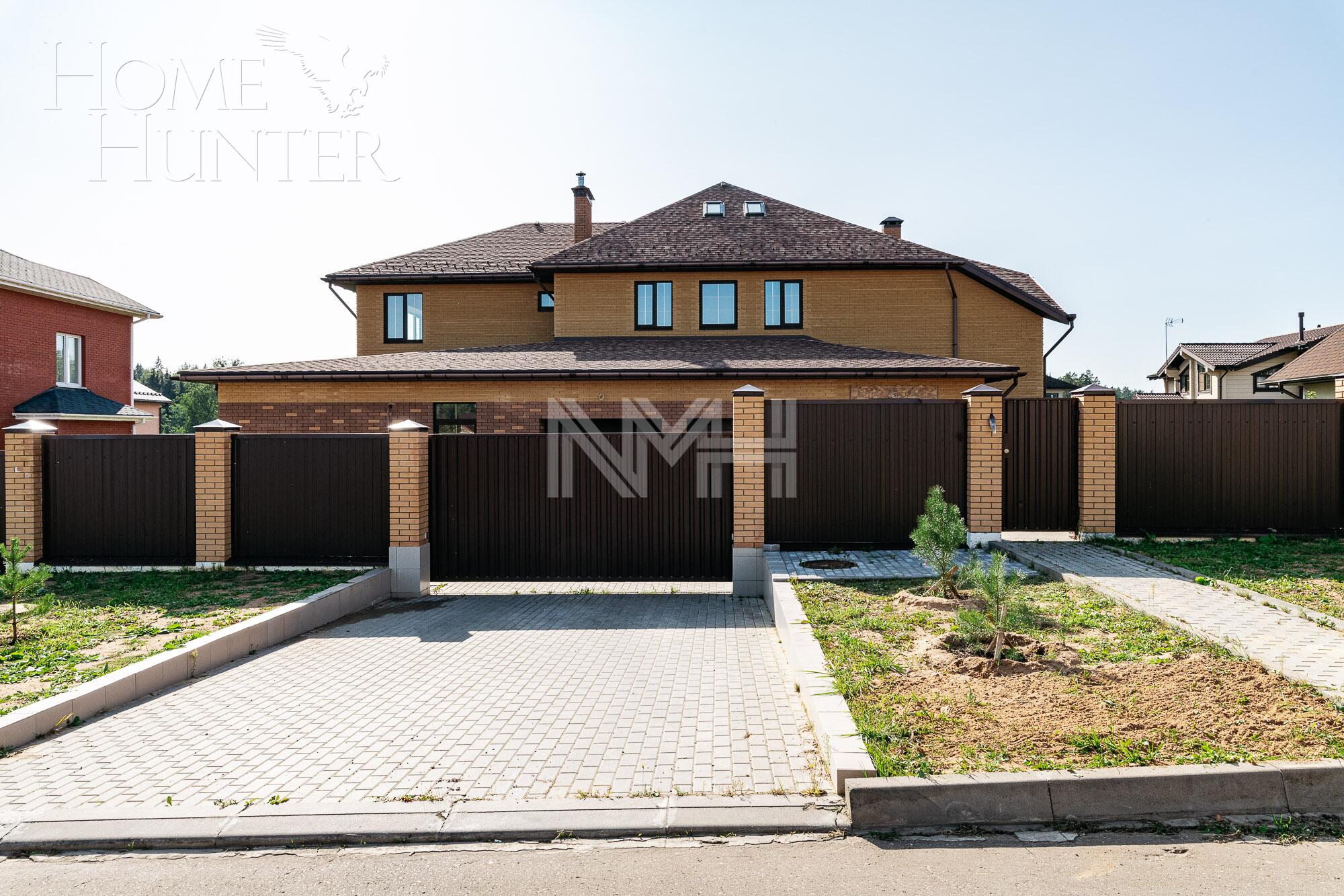 2-этажный коттедж 476 м² без отделки