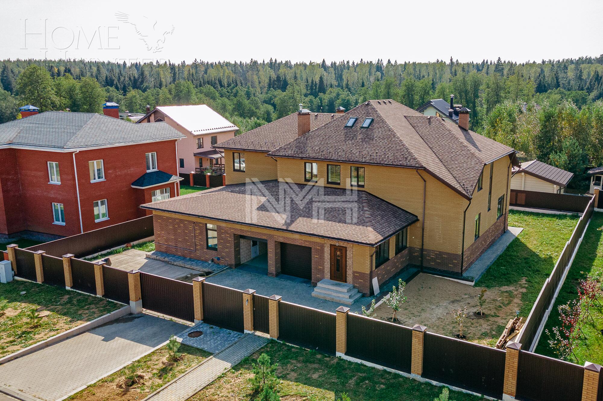 2-этажный коттедж 476 м² без отделки