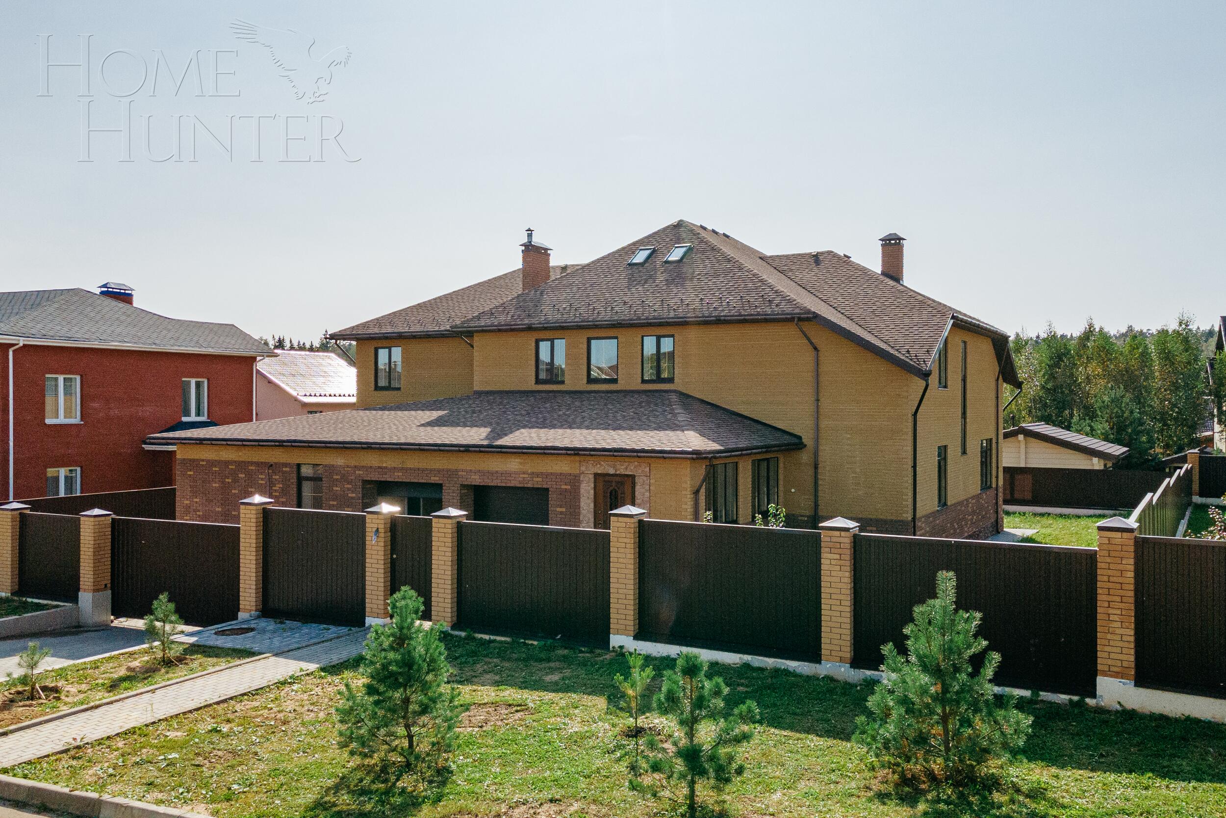 2-этажный коттедж 476 м² без отделки