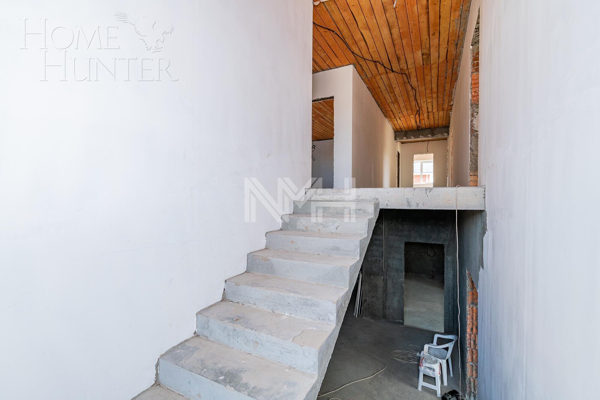 2-этажный коттедж 476 м² без отделки