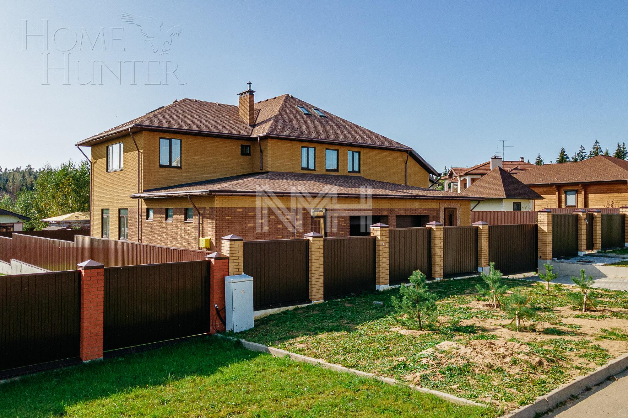 2-этажный коттедж 476 м² без отделки