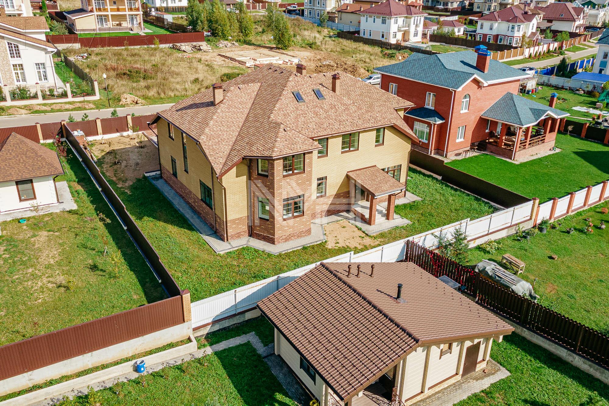 2-этажный коттедж 476 м² без отделки