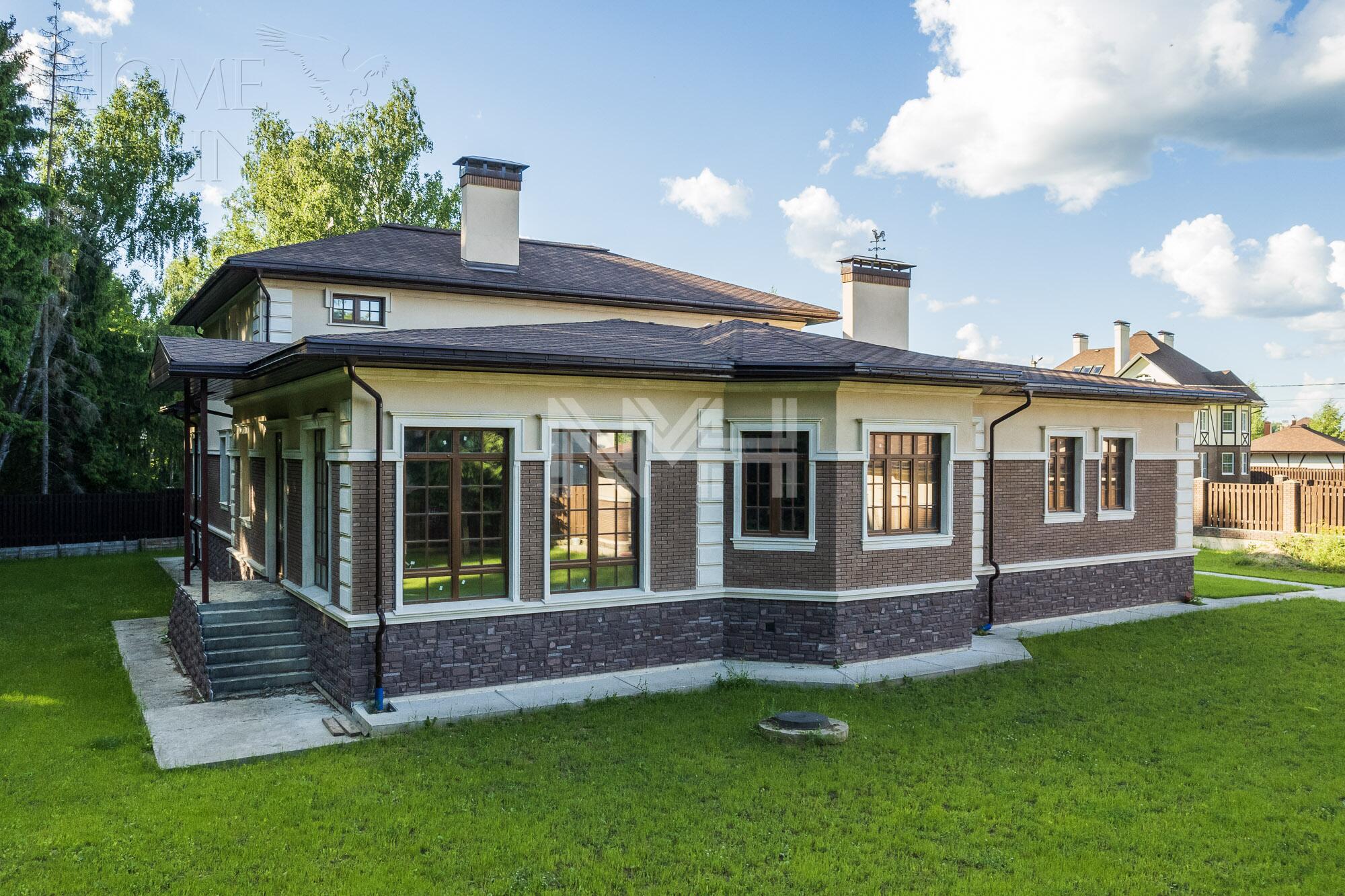 2-этажный коттедж 456 м² без отделки
