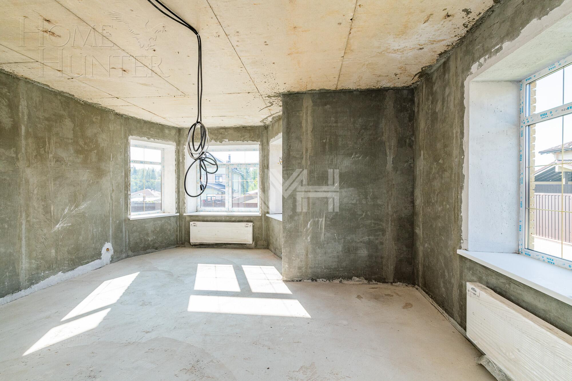 2-этажный коттедж 476 м² без отделки