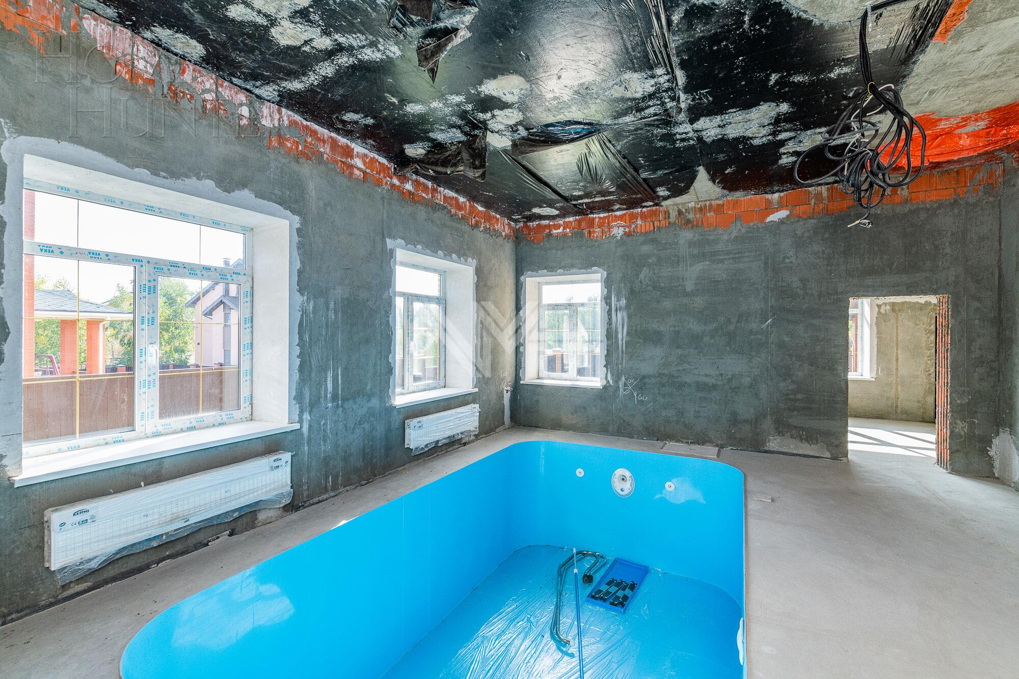 2-этажный коттедж 476 м² без отделки