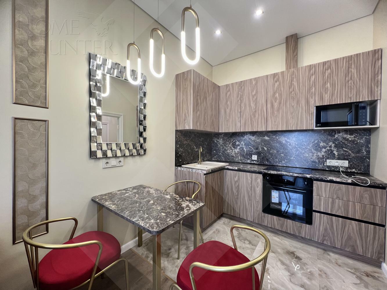 1-КОМН. АПАРТАМЕНТЫ С ОТДЕЛКОЙ 38 М² НА 9 ЭТАЖЕ