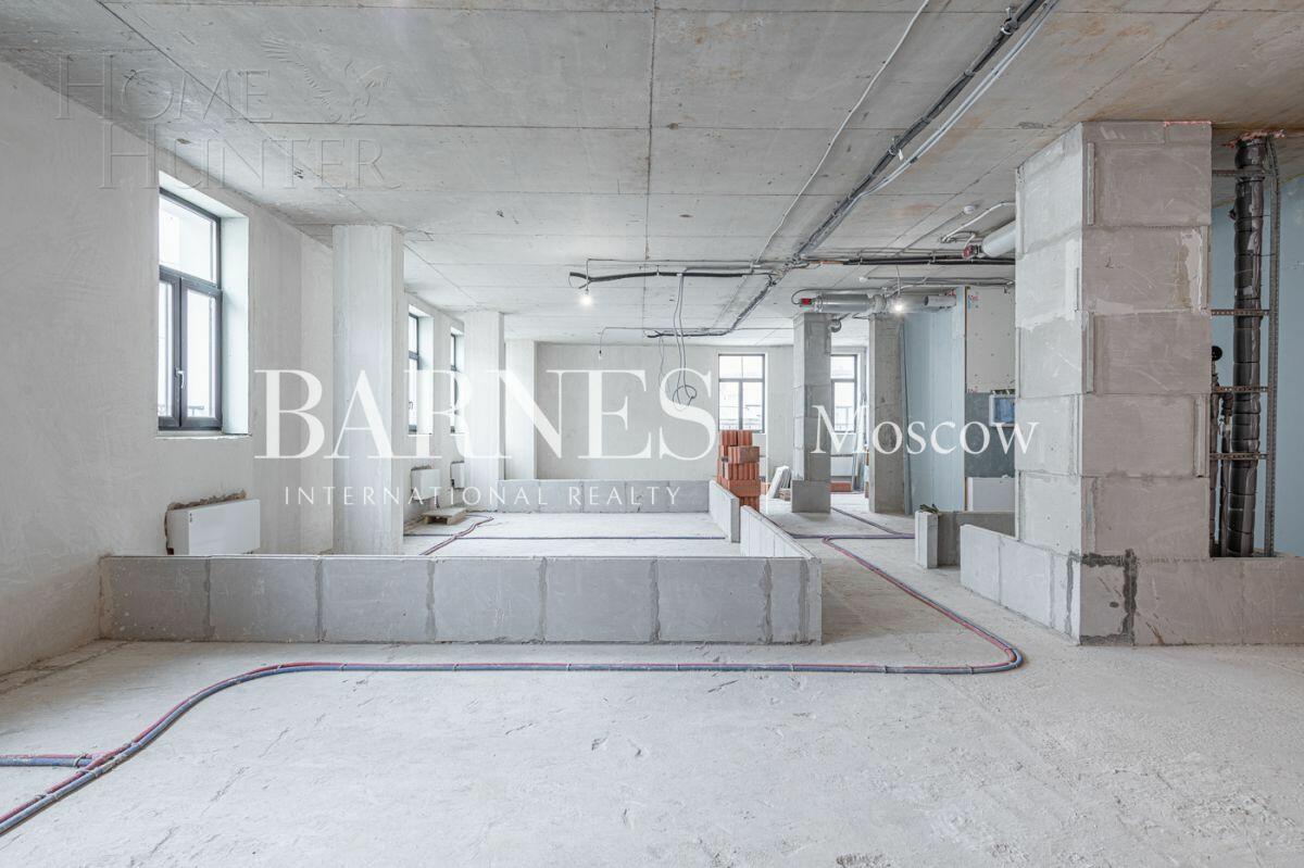 3-КОМН. КВАРТИРА БЕЗ ОТДЕЛКИ 130 М² НА 4 ЭТАЖЕ