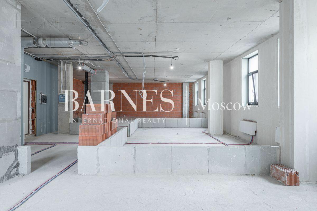 3-КОМН. КВАРТИРА БЕЗ ОТДЕЛКИ 130 М² НА 4 ЭТАЖЕ