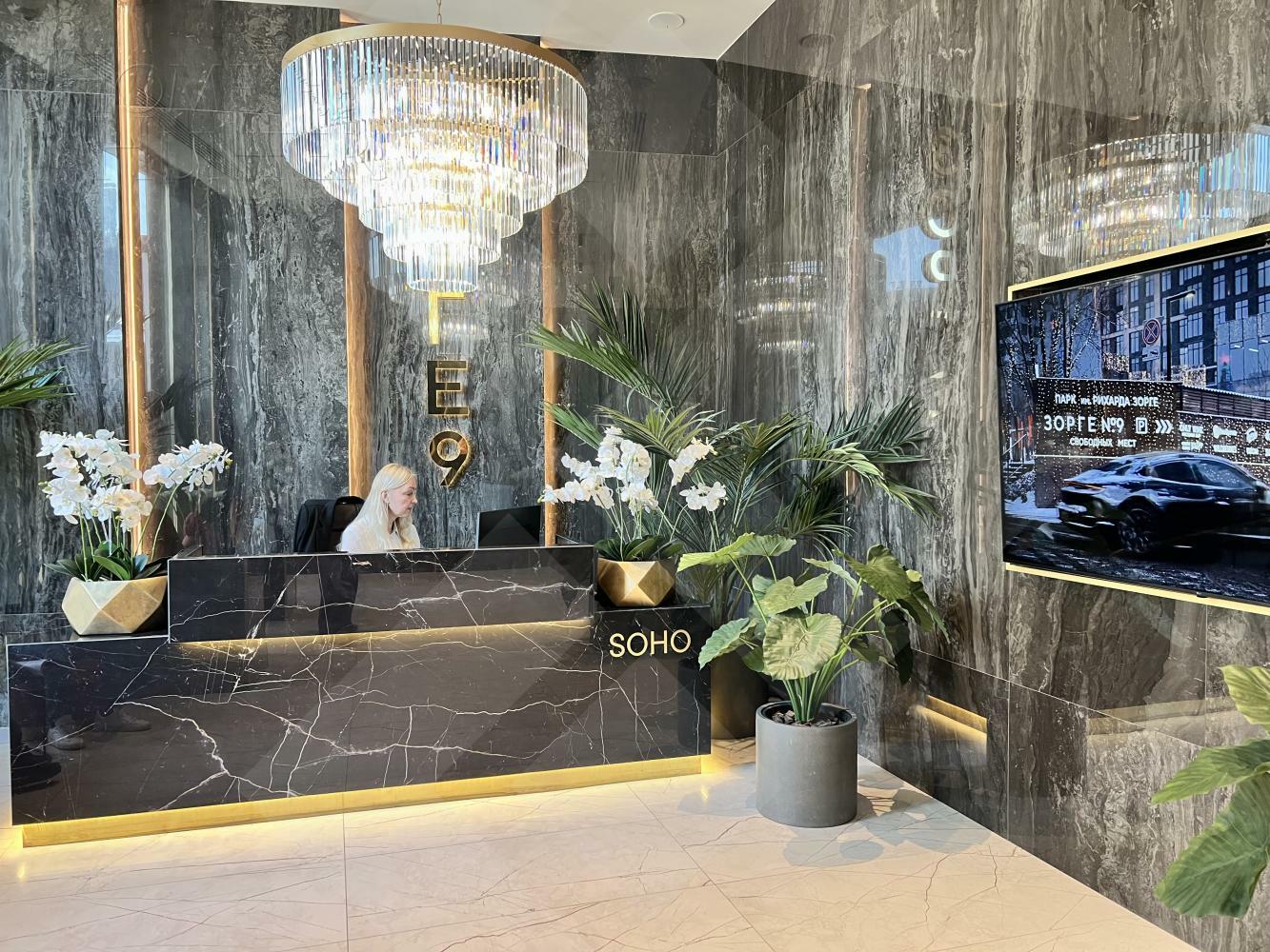 1-КОМН. АПАРТАМЕНТЫ С ОТДЕЛКОЙ 38 М² НА 9 ЭТАЖЕ