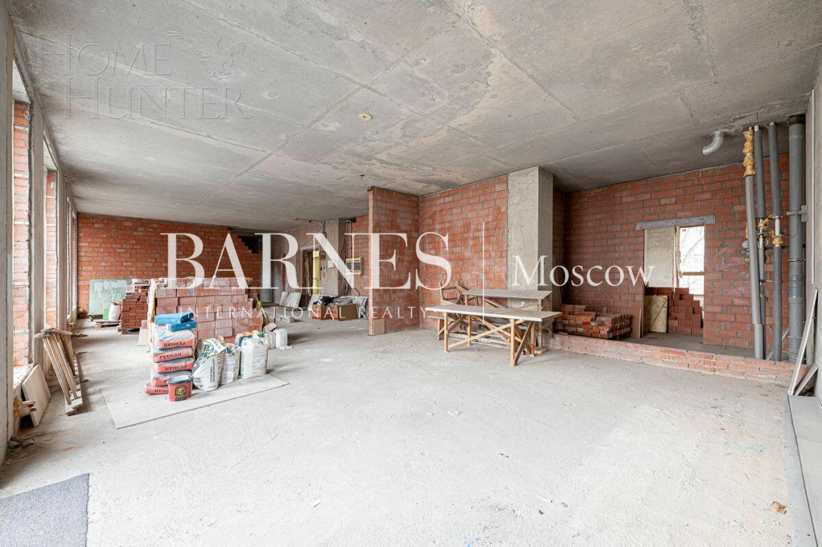 5-КОМН. КВАРТИРА БЕЗ ОТДЕЛКИ 250 М² НА 2 ЭТАЖЕ