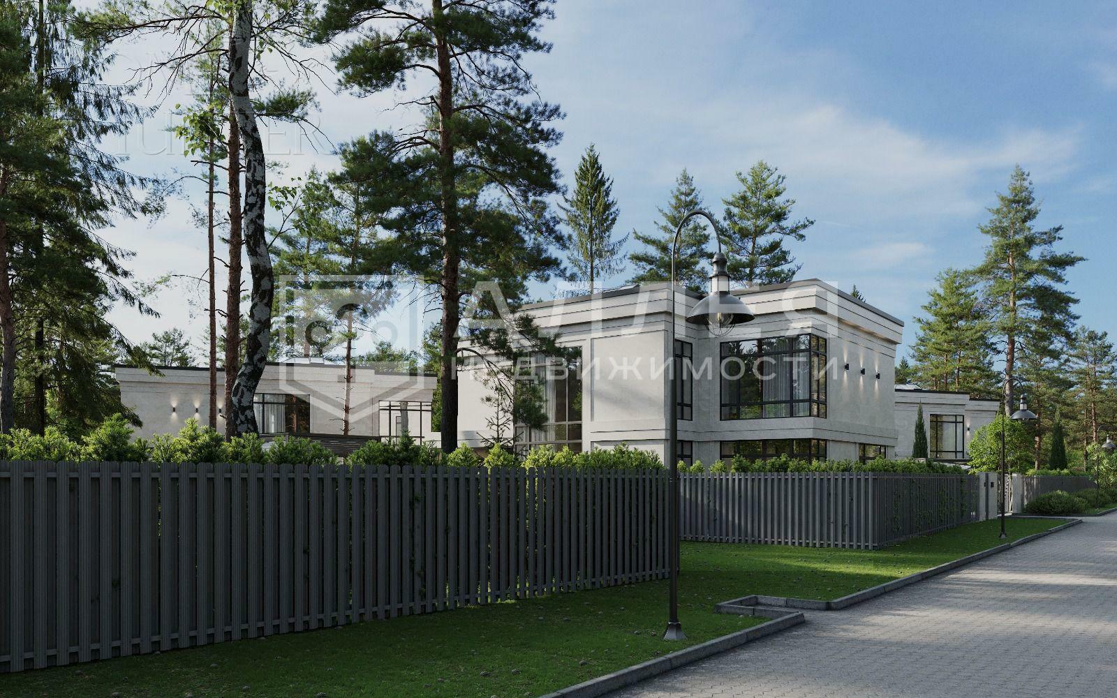 2-этажный коттедж 638 м² без отделки