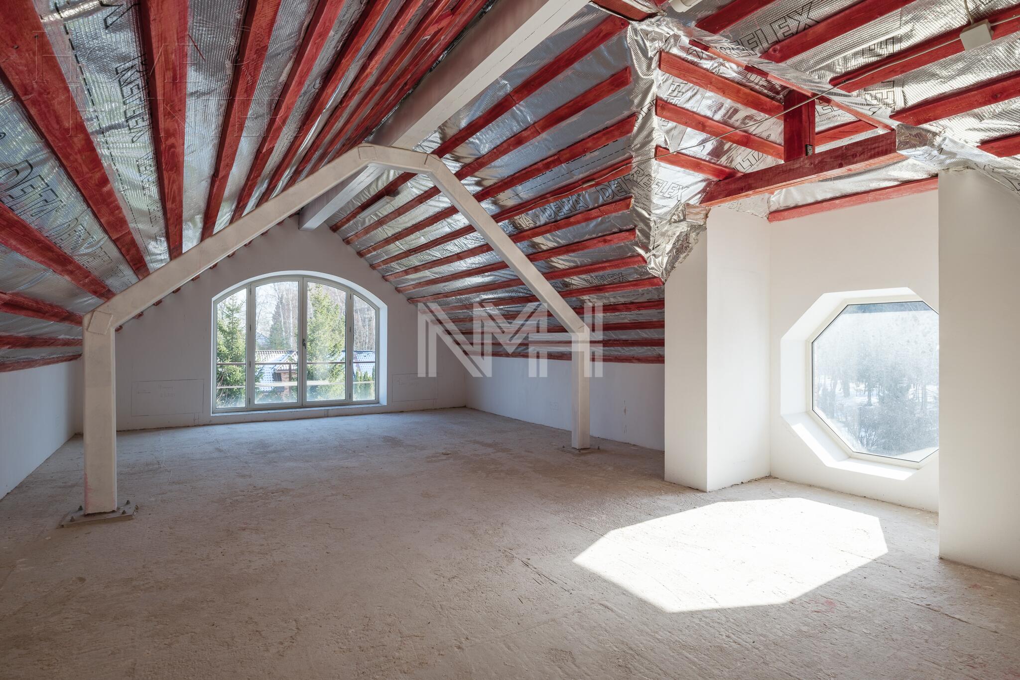 2-этажный коттедж 1 660 м² без отделки
