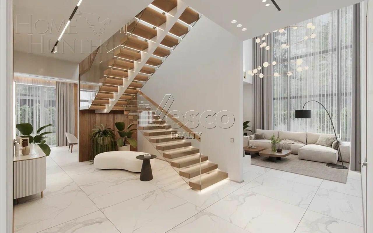 2-этажный коттедж 520 м² без отделки