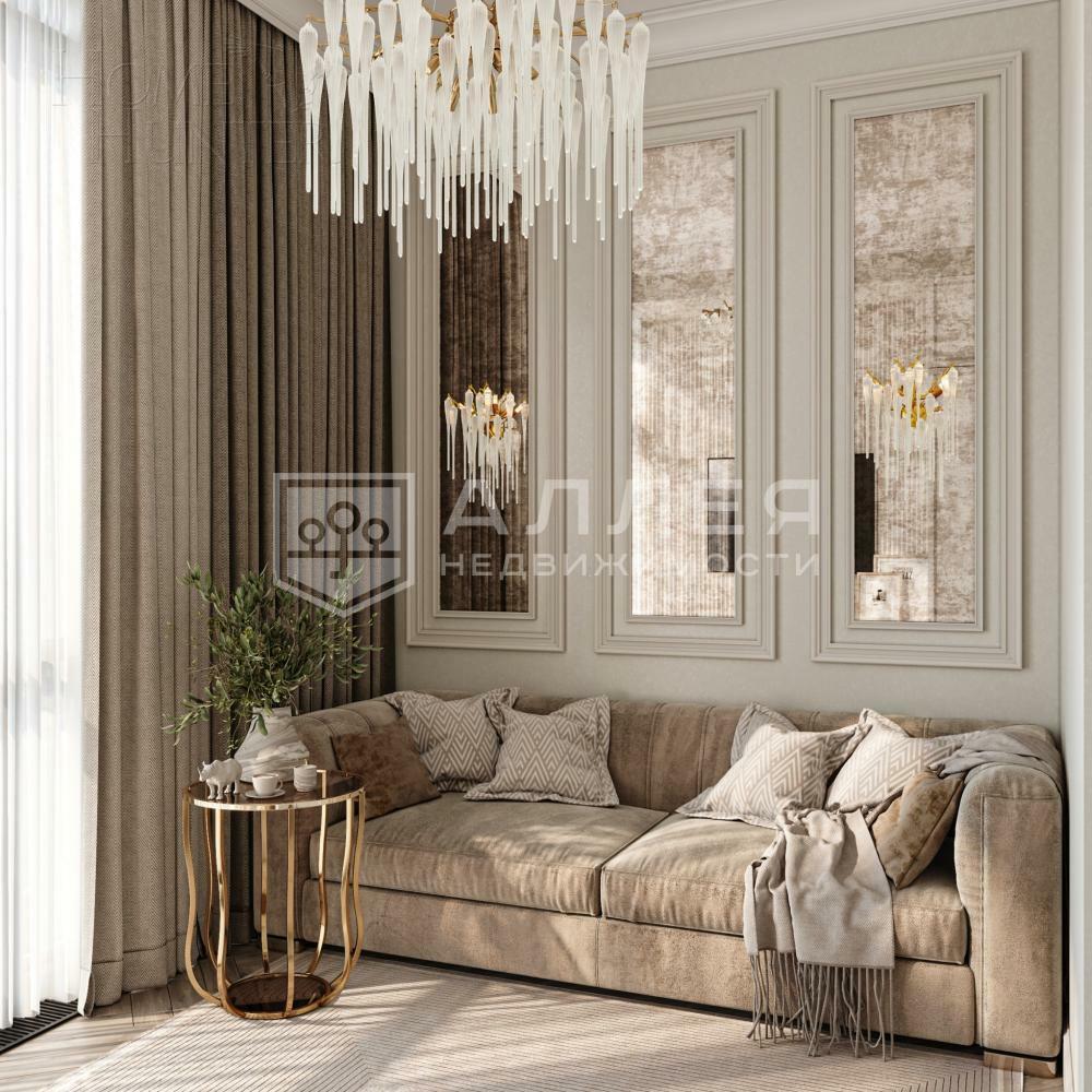 3-этажный таунхаус 170 м² без отделки