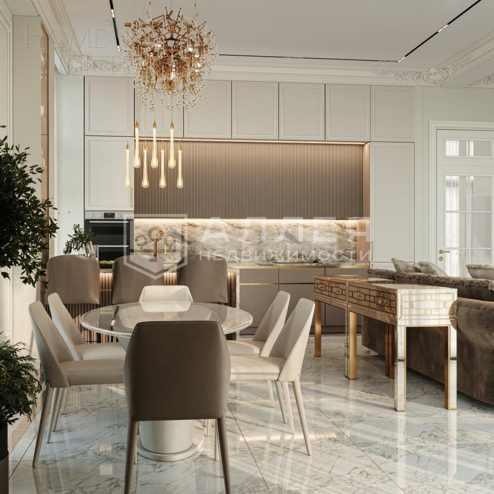 3-этажный таунхаус 170 м² без отделки