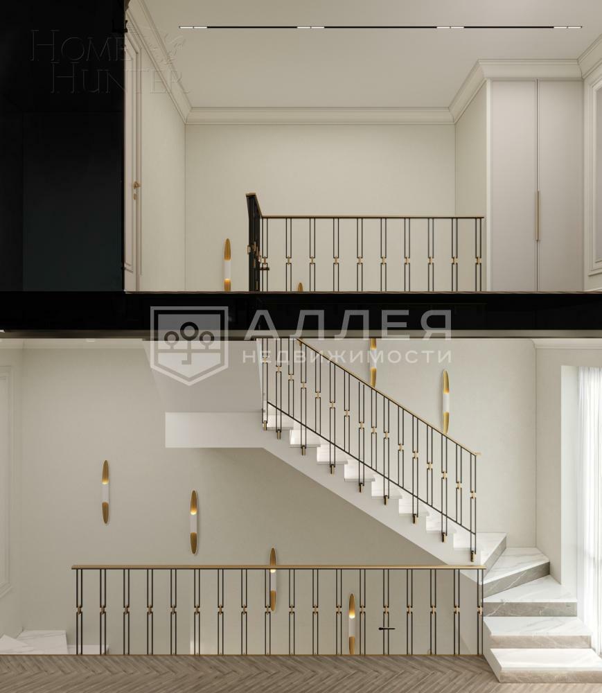 3-этажный таунхаус 170 м² без отделки