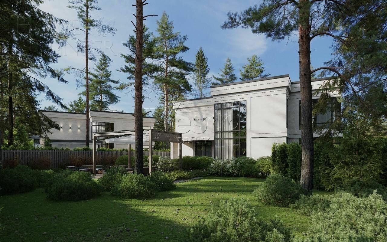 2-этажный коттедж 520 м² без отделки