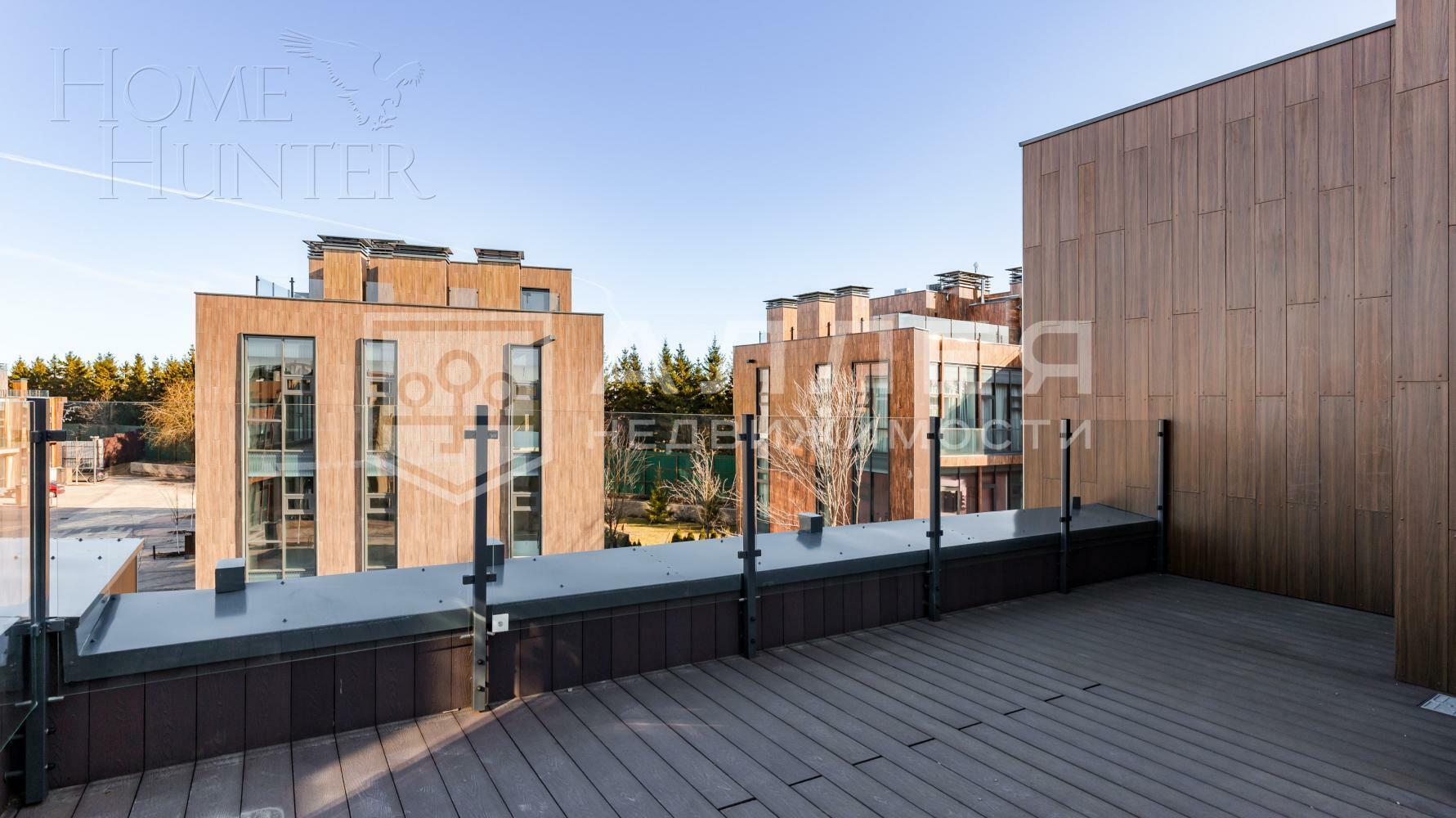 3-этажный таунхаус 170 м² без отделки