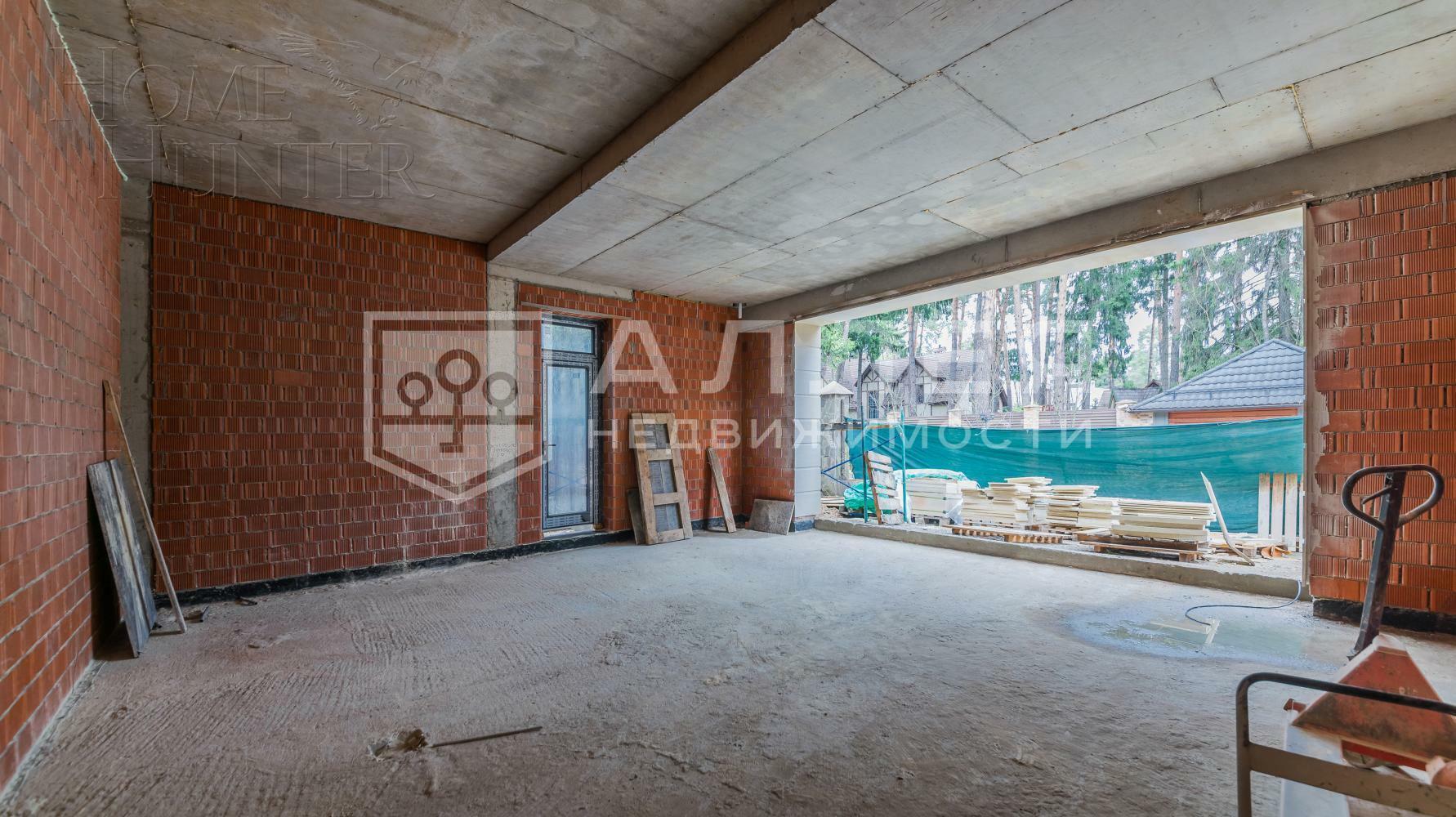 2-этажный коттедж 638 м² без отделки