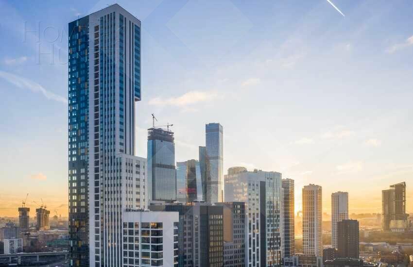 3-КОМН. КВАРТИРА БЕЗ ОТДЕЛКИ 80.34 М² НА 28 ЭТАЖЕ