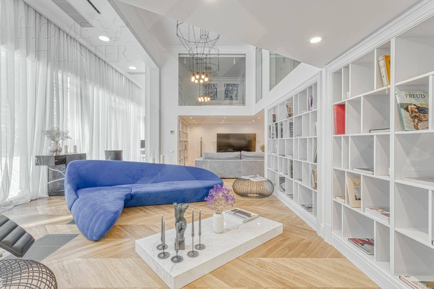 2-УРОВНЕВЫЙ ПЕНТХАУС С ОТДЕЛКОЙ 305 М² НА 2 ЭТАЖЕ