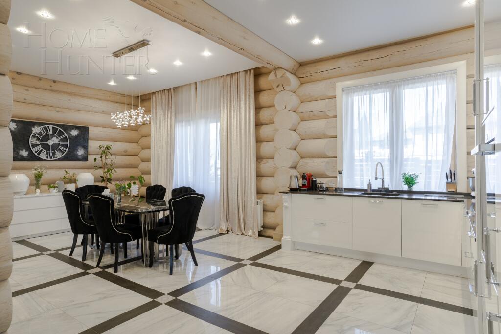 2-этажный коттедж 380 м² с отделкой