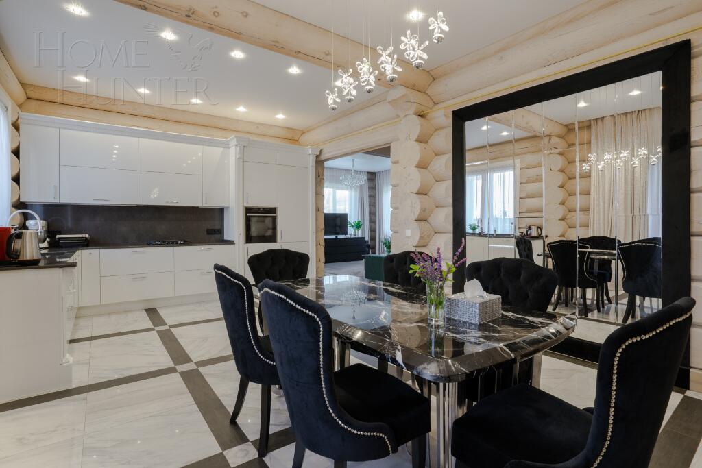 2-этажный коттедж 380 м² с отделкой