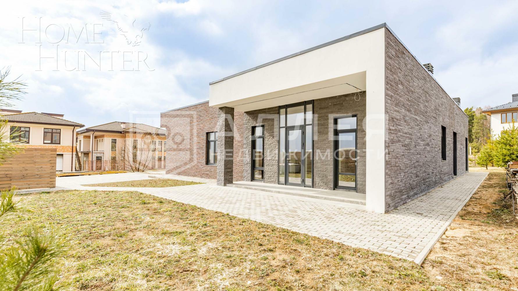 1-этажный коттедж 250 м² без отделки