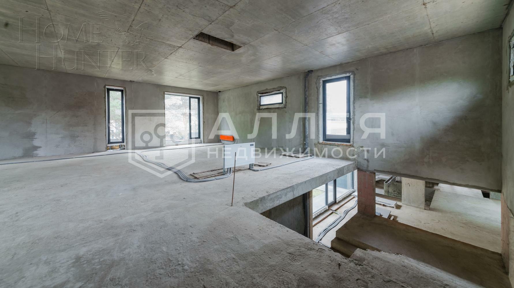 2-этажный коттедж 2 000 м² без отделки