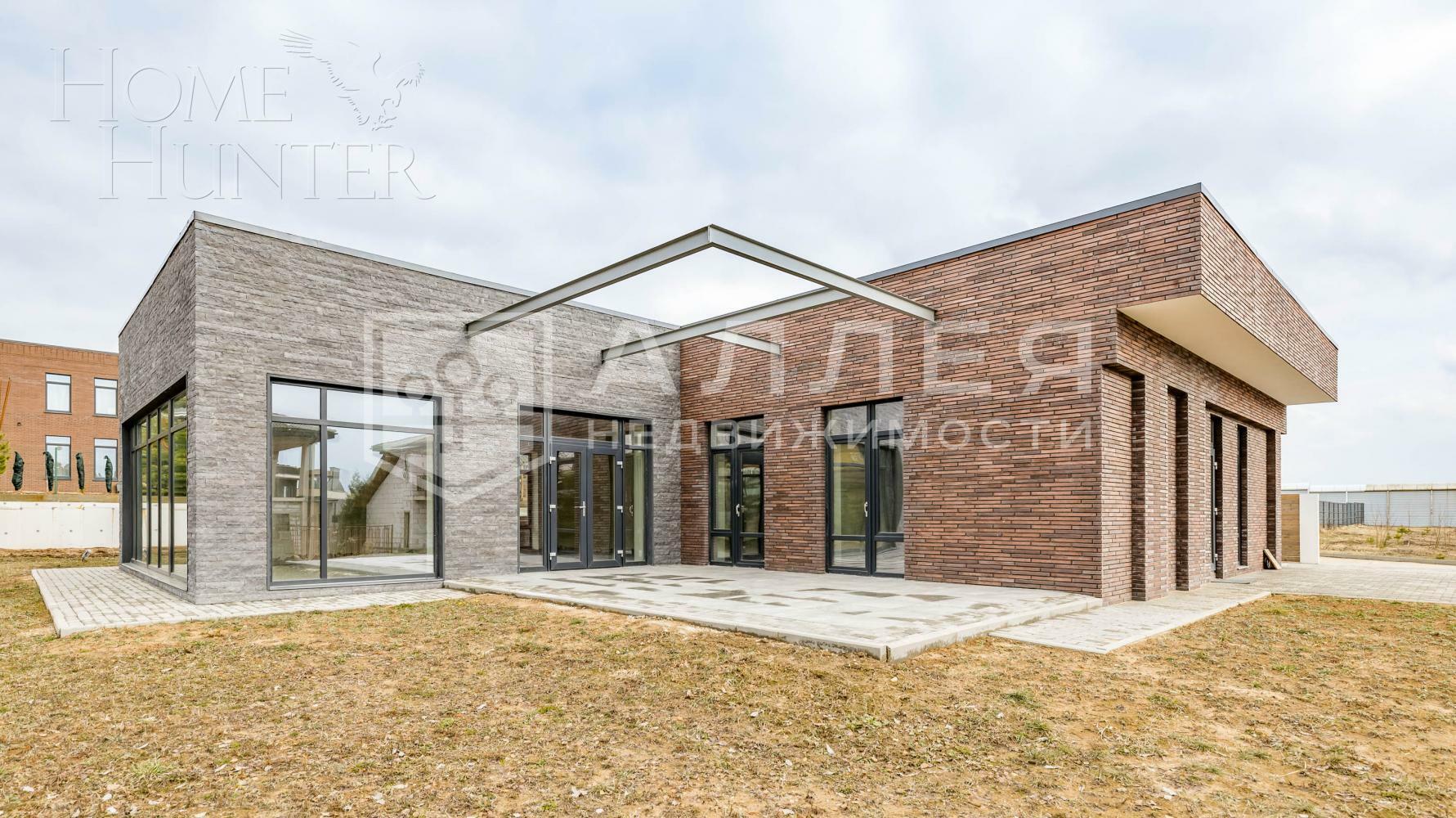 1-этажный коттедж 250 м² без отделки
