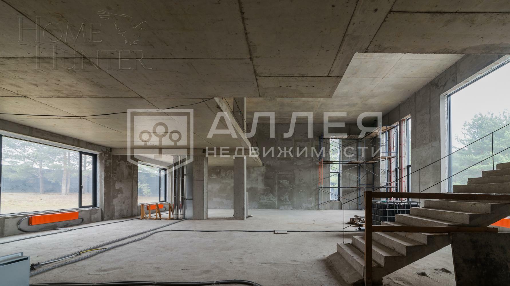 2-этажный коттедж 2 000 м² без отделки