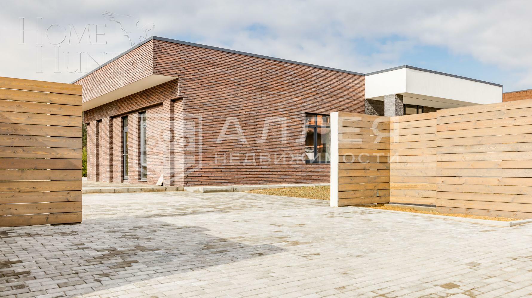1-этажный коттедж 250 м² без отделки
