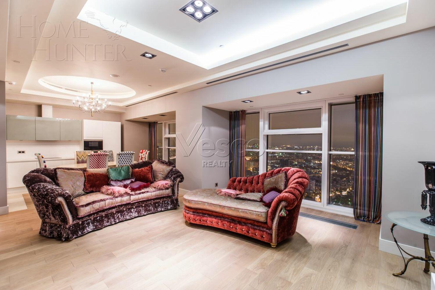 2-КОМН. АПАРТАМЕНТЫ С ОТДЕЛКОЙ 114.2 М² НА 46 ЭТАЖЕ