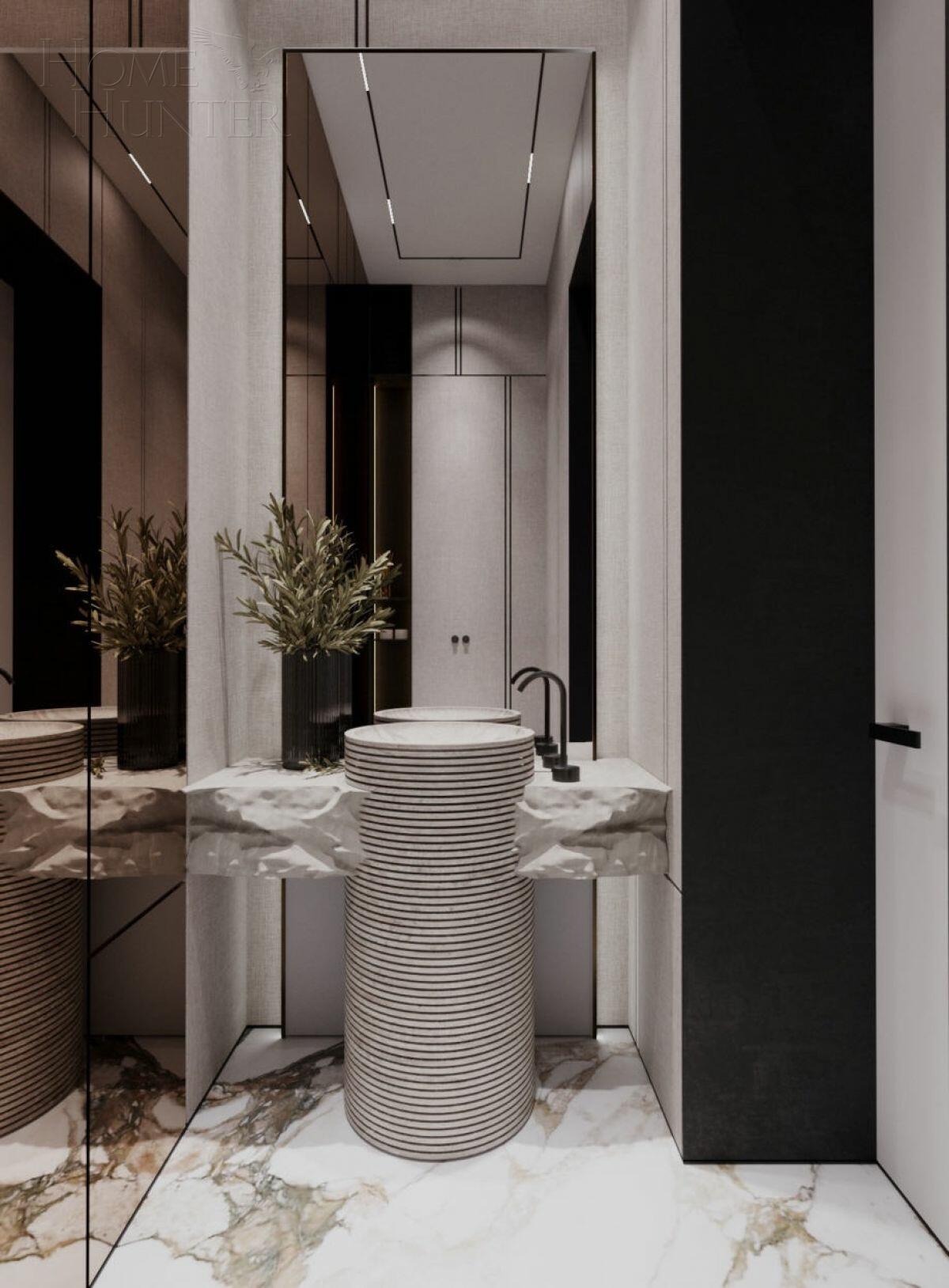 2-этажный коттедж 1 133 м² без отделки