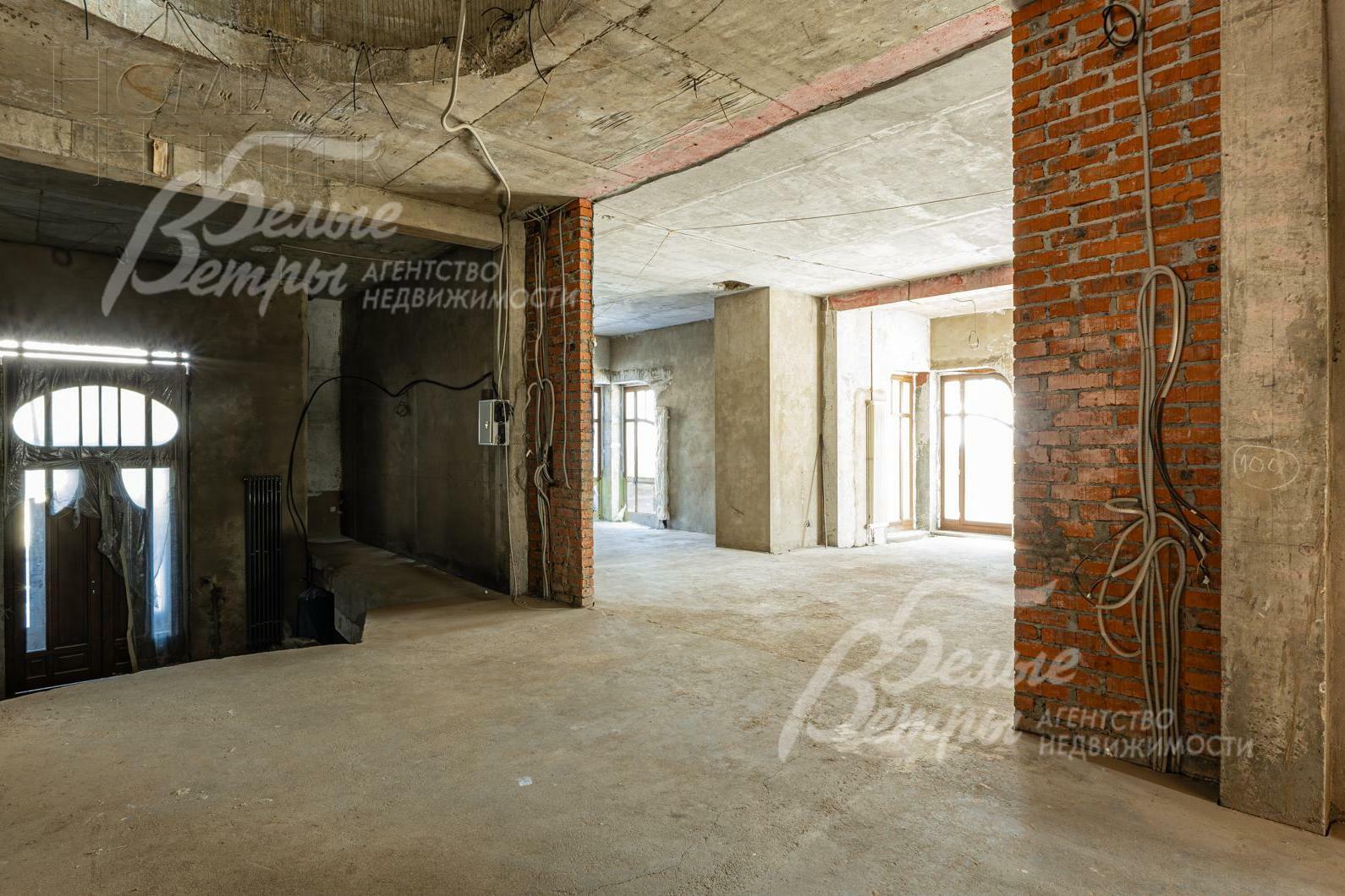 2-этажный коттедж 1 190 м² без отделки